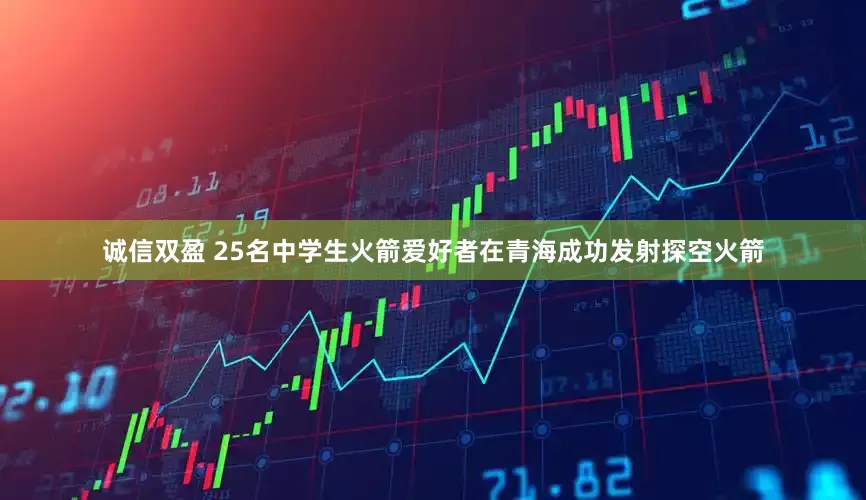 诚信双盈 25名中学生火箭爱好者在青海成功发射探空火箭