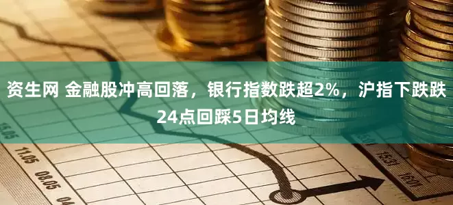 资生网 金融股冲高回落，银行指数跌超2%，沪指下跌跌24点回踩5日均线