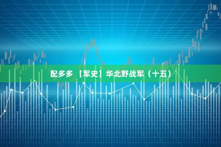 配多多 【军史】华北野战军（十五）